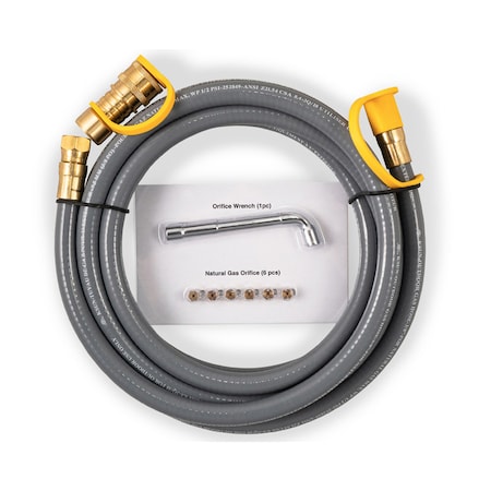 Blackstone Blackstone 3/8 in. D X 10 ft. L Brass Quick Connect Natural Gas Conversion Kit 5249